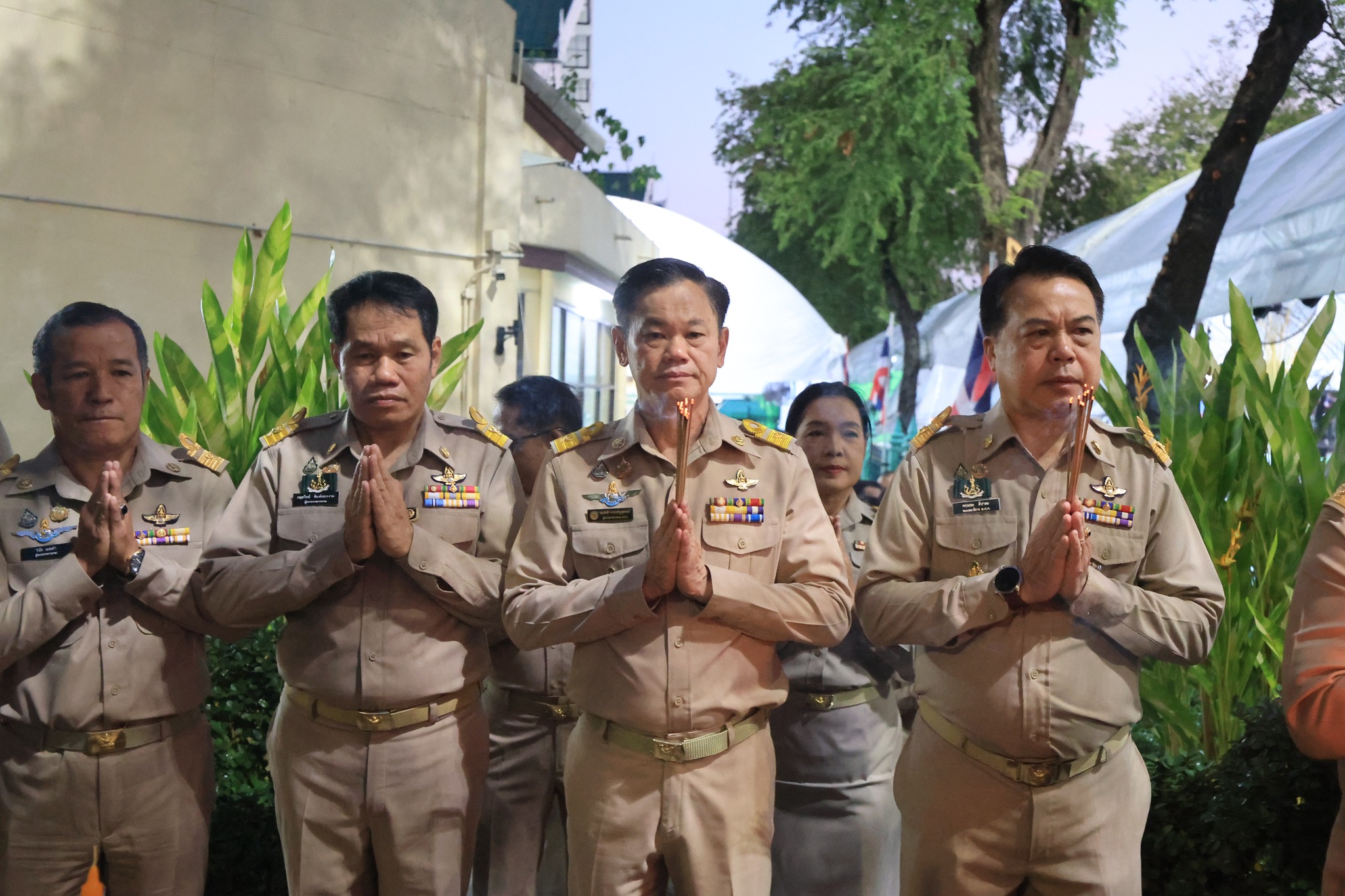 title - ส.ป.ก. จัดพิธีสักการะสิ่งศักดิ์สิทธิ์และพิธีสงฆ์ในโอกาสวันคล้ายวันสถาปนาครบรอบ 51 ปี